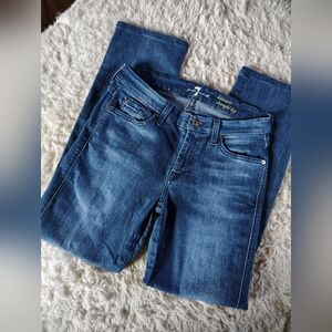 Women's '7 For All Man Kind' Kimmie Straight Leg Jeans Size 30